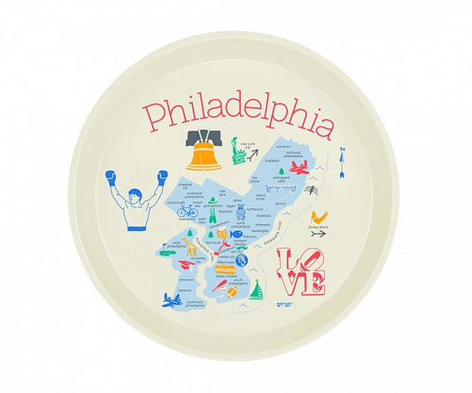 Philadelphia Round Tray