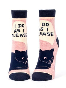 I do as I Please Ankle Socks
