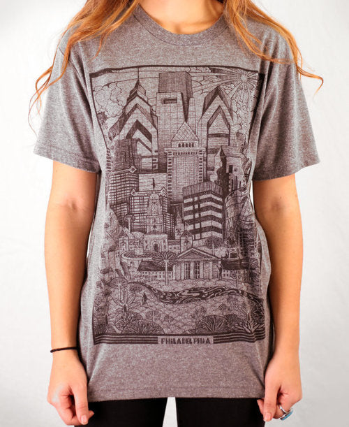 Philly City Skyline Tee