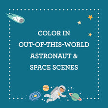 Load image into Gallery viewer, Outer Space Coloring Book &amp; Stickers