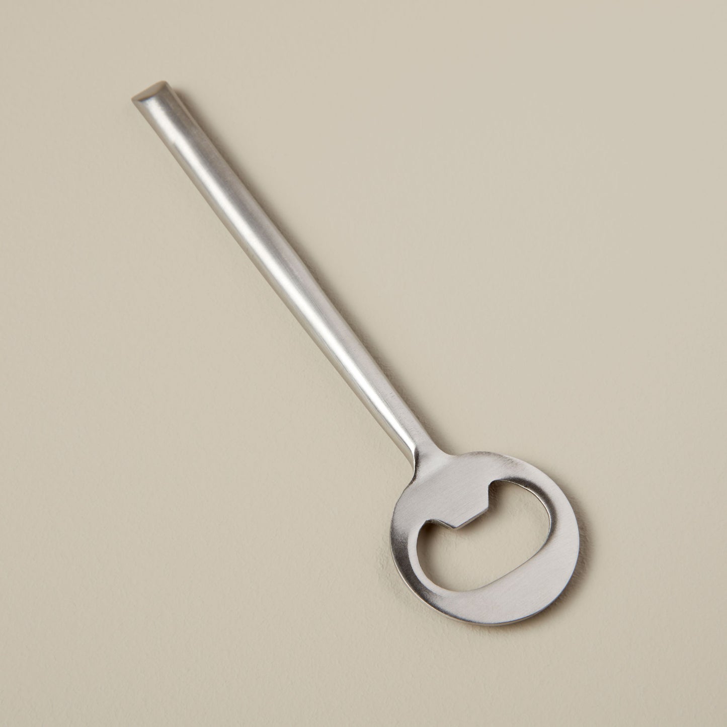 Matte Silver Bottle Opener