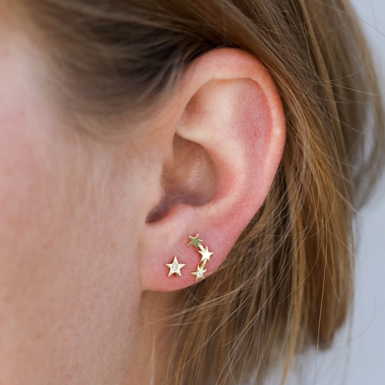 Star Constellation Stud Earrings