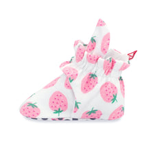 Load image into Gallery viewer, Strawberries Organic Gripper Bootie