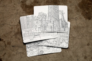 NYC & Miami Streetscapes Notebook Set