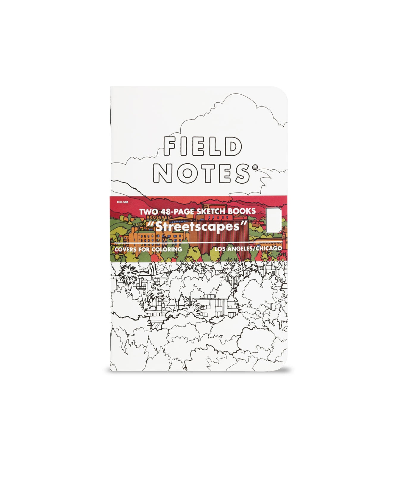 LA & Chicago Streetscapes Notebook Set