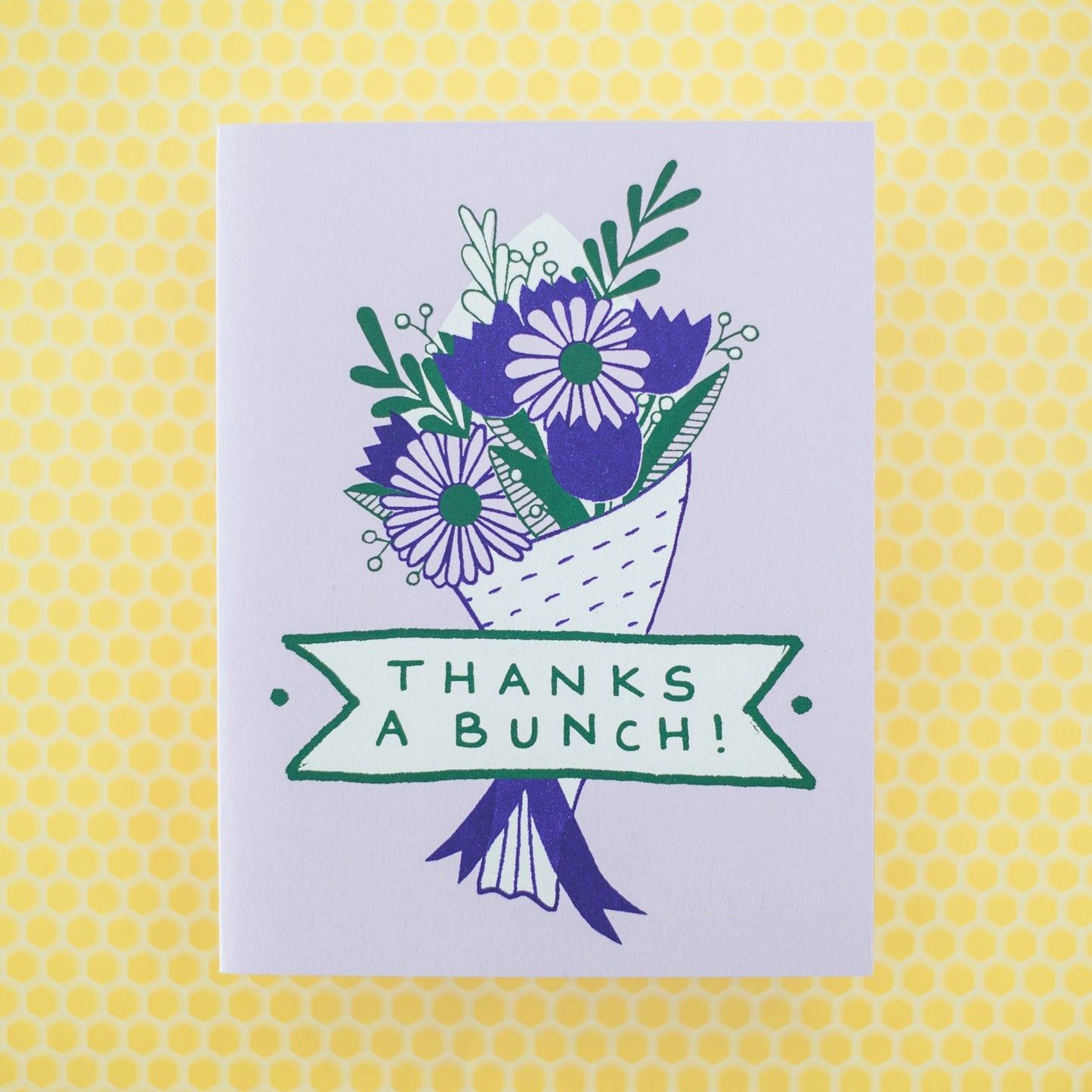 Thanks a Bunch! Bouquet Card