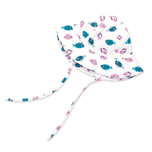 Tropical Fish Organic Sun Hat