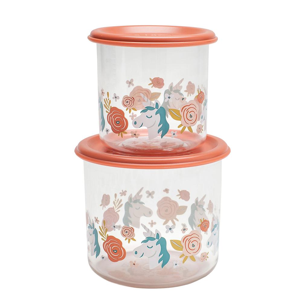 Unicorn Good Lunch Snack Containers