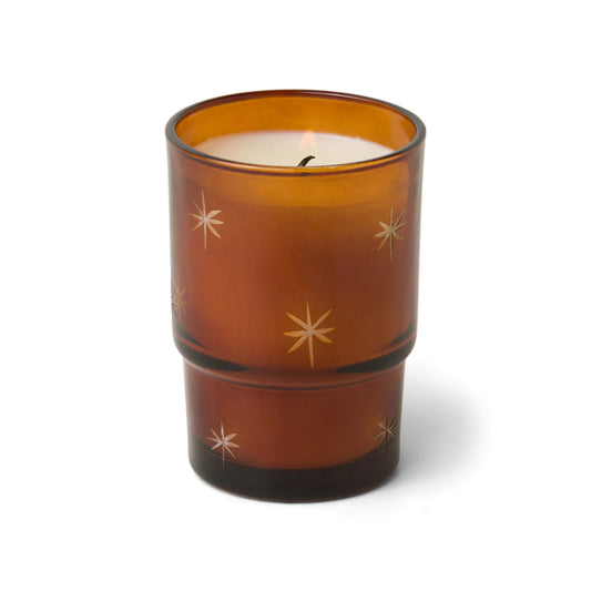 Wassil Etched Glass Candle