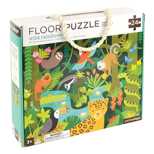 Wild Rainforest 24 Piece Floor Puzzle