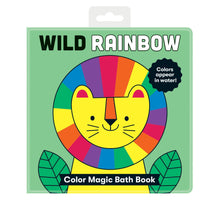 Load image into Gallery viewer, Wild Rainbow Color Magic Bath Book