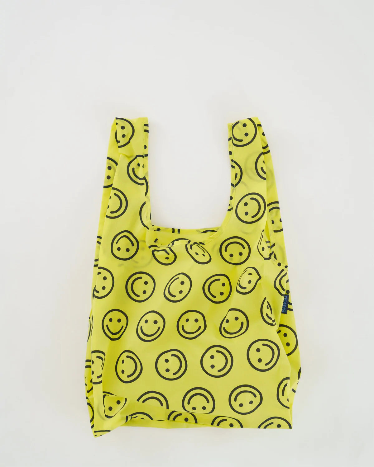 Yellow Happy Baggu Reusable Bag