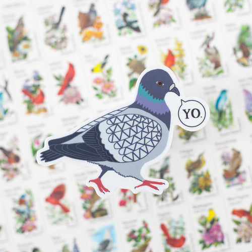 Yo! Pigeon Sticker